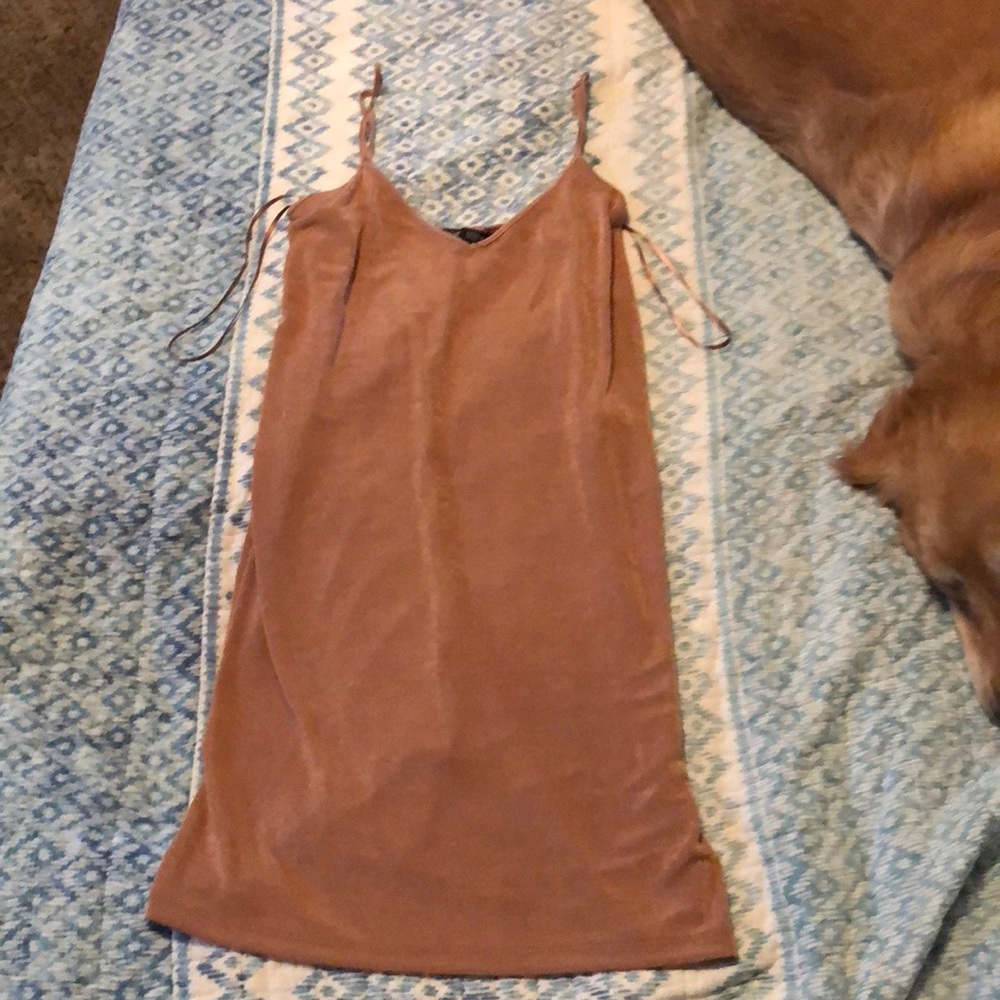 Zara Rose Gold DRESS/Top! Still new!!